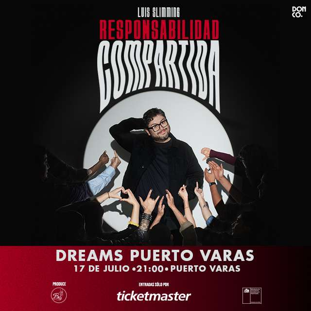 Ven a reír al Show de Luis Slimming en Casino DREAMS Puerto Varas el día 17 de Julio a las 21:00hrs.
