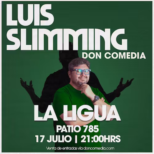 Ven a reír al show de Luis Slimming en La Ligua el 17 de Julio a las 21:00hrs